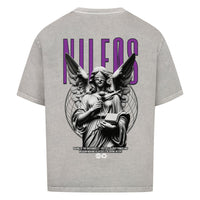 ADIRE ⟡ LABORES  Oversized Shirt mit Backprint – NILEOS, Farbe Washed Grey – Miniaturansicht 6