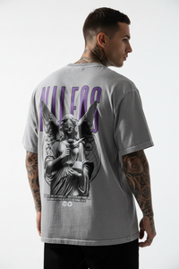 ADIRE ⟡ LABORES  Oversized Shirt mit Backprint – NILEOS, Produktfoto 3 – Miniaturansicht 3