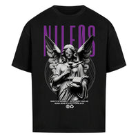 ADIRE ⟡ LABORES Oversized Shirt mit Frontprint – NILEOS, Farbe Schwarz – Miniaturansicht 5