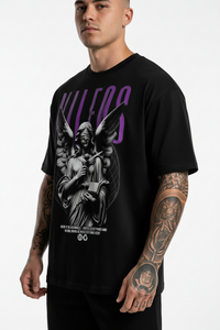 ADIRE ⟡ LABORES Oversized Shirt mit Frontprint – NILEOS, Produktfoto 1 – Miniaturansicht 2