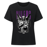 ADIRE ⟡ LABORES Premium Organic Shirt Women – NILEOS, Farbe Schwarz – Miniaturansicht 2