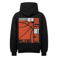 ANKLES Oversized Hoodie – NILEOS, Farbe Schwarz – Miniaturansicht 2