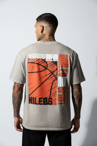 ANKLES Oversized Shirt mit Backprint – NILEOS, Produktfoto 3 – Miniaturansicht 3