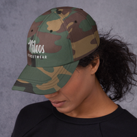 Nileos Dad-Hat in Green Camo – Seitenansicht links – Miniaturansicht 12