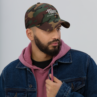 Nileos Dad-Hat in Green Camo – Ansicht von rechts – Miniaturansicht 14