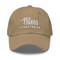 Nileos Dad-Hat in Khaki – Vorderansicht – Miniaturansicht 7