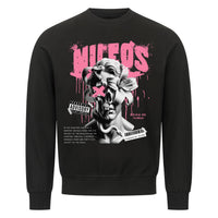 DEADBLØØM Classic Sweatshirt – NILEOS, Farbe Schwarz – Miniaturansicht 1