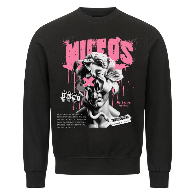 DEADBLØØM Classic Sweatshirt – NILEOS, Farbe Schwarz