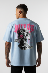 DEADBLØØM Oversized Shirt mit Backprint – NILEOS, Produktfoto 4 – Miniaturansicht 4