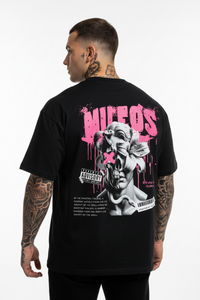 DEADBLØØM Oversized Shirt mit Backprint – NILEOS, Produktfoto 1 – Miniaturansicht 1