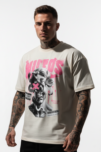 DEADBLØØM Oversized Shirt mit Frontprint – NILEOS, Produktfoto 5 – Miniaturansicht 6