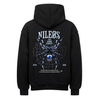 Demon Remains Oversized Hoodie – NILEOS, Farbe Schwarz – Miniaturansicht 2