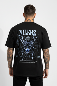 Demon Remains Oversized Shirt mit Backprint – NILEOS, Produktfoto 1 – Miniaturansicht 1