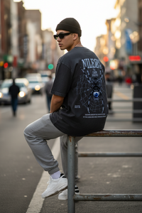 Demon Remains Oversized Shirt mit Backprint – Miniaturansicht 7