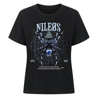 Demon Remains Premium Organic Shirt Women – NILEOS, Farbe Schwarz – Miniaturansicht 2