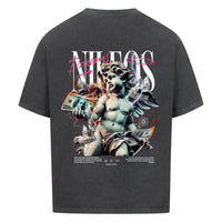 DREAMS Oversized Shirt mit Backprint – NILEOS, Farbe Washed Black – Miniaturansicht 4