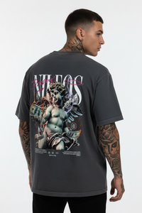 DREAMS Oversized Shirt mit Backprint – NILEOS, Produktfoto 2 – Miniaturansicht 2