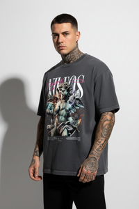 DREAMS Oversized Shirt mit Frontprint – NILEOS, Produktfoto 2 – Miniaturansicht 2