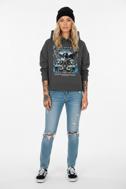 UNKØNSEQ - Womens Organic Boxcut Hoodie