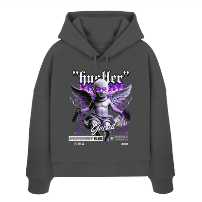 HSTLR  - Womens Organic Boxcut Hoodie
