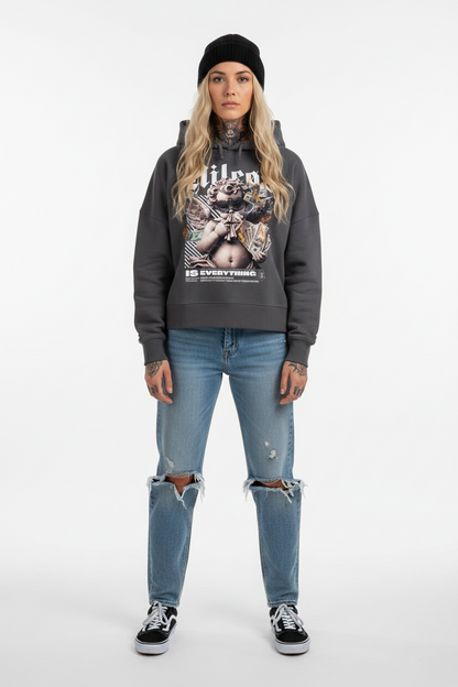 SIXTH SENSE - Womens Organic Boxcut Hoodie
