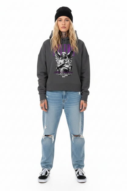 ADIRE ⟡  LABORES - Womens Organic Boxcut Hoodie