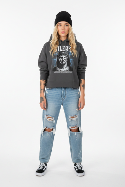 RӨLΞ MӨDΞLS - Womens Organic Boxcut Hoodie