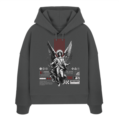 Radiant Watcher - Womens Organic Boxcut Hoodie