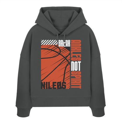 ANKLES - Womens Organic Boxcut Hoodie