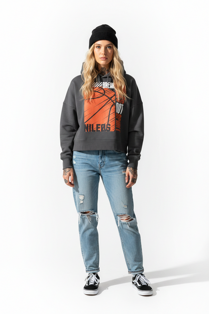 ANKLES - Womens Organic Boxcut Hoodie