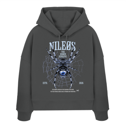 Demon Remains - Womens Organic Boxcut Hoodie