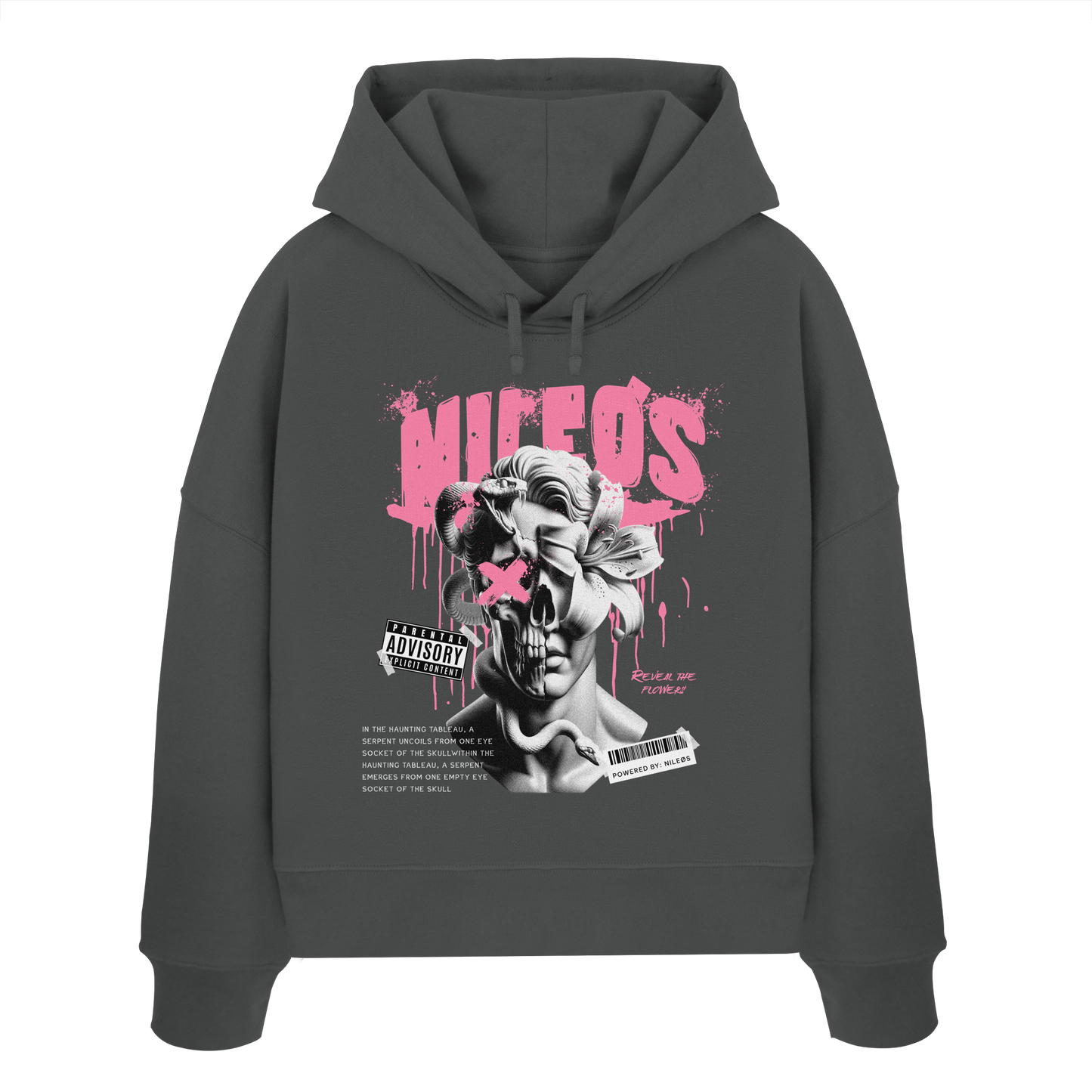 DEADBLØØM - Womens Organic Boxcut Hoodie