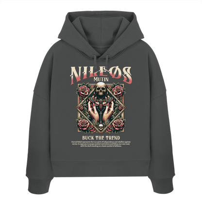 Mutin - Womens Organic Boxcut Hoodie