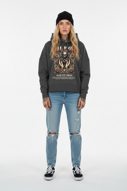 Mutin - Womens Organic Boxcut Hoodie