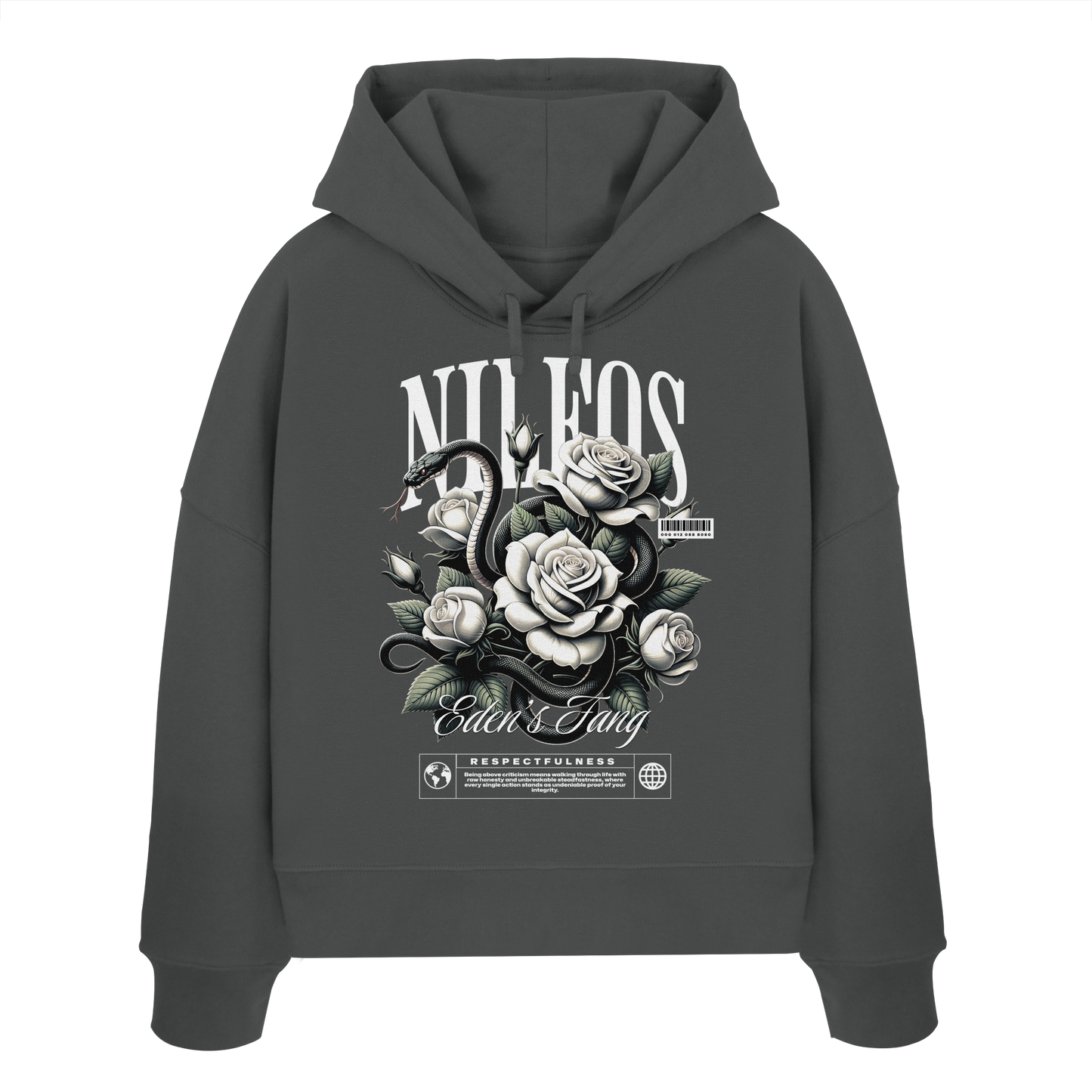 Eden’s Fang - Womens Organic Boxcut Hoodie