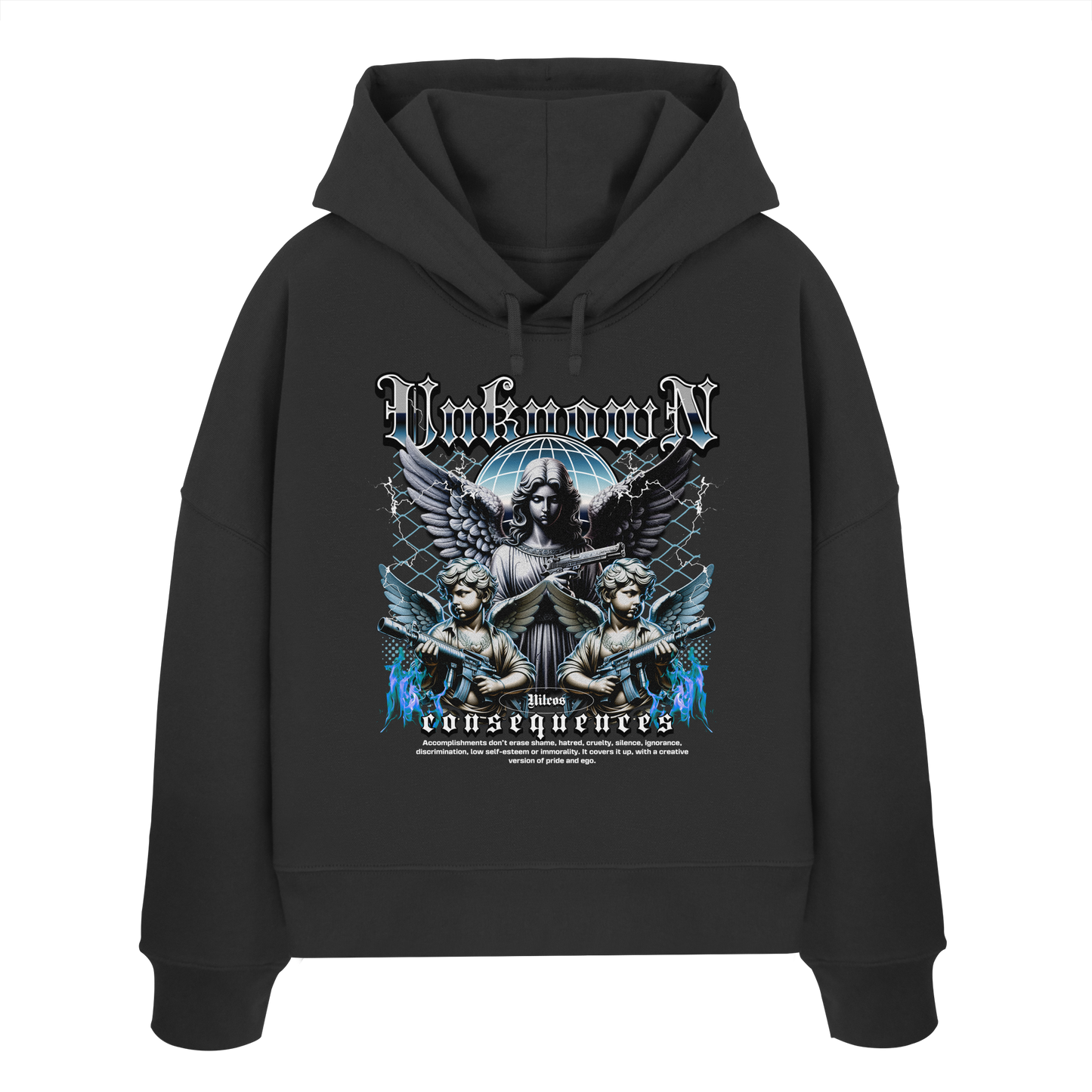 UNKØNSEQ - Womens Organic Boxcut Hoodie