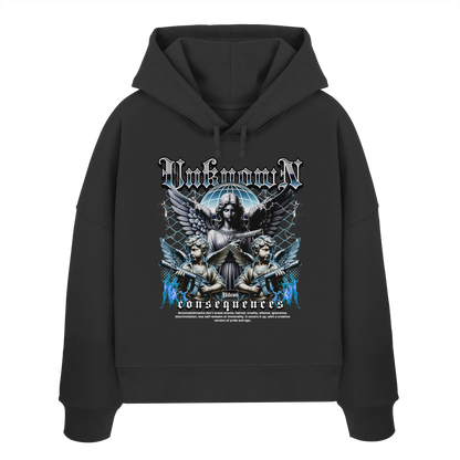 UNKØNSEQ - Womens Organic Boxcut Hoodie