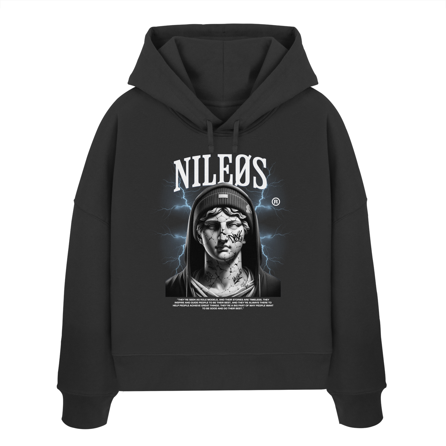 RӨLΞ MӨDΞLS - Womens Organic Boxcut Hoodie