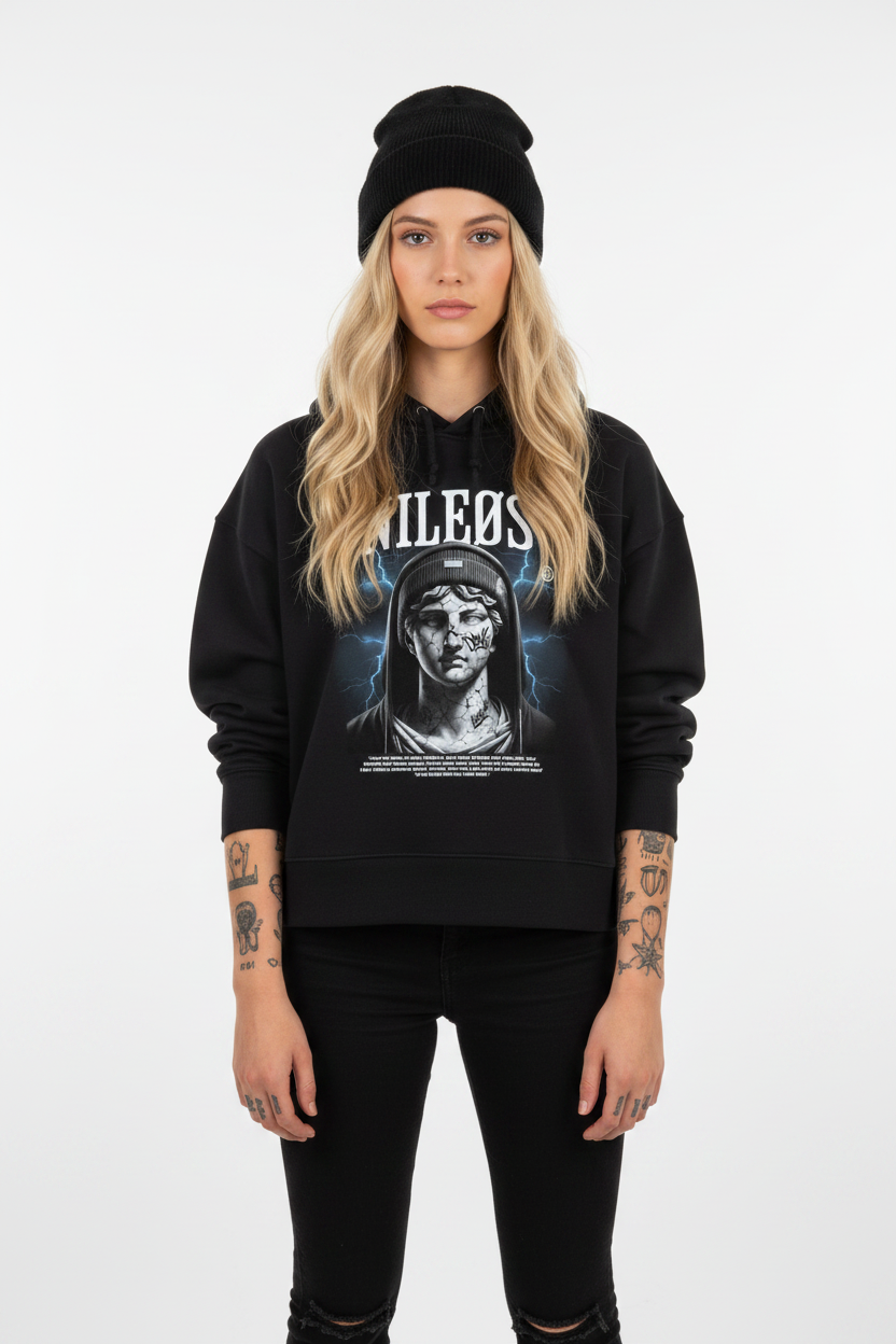 RӨLΞ MӨDΞLS - Womens Organic Boxcut Hoodie