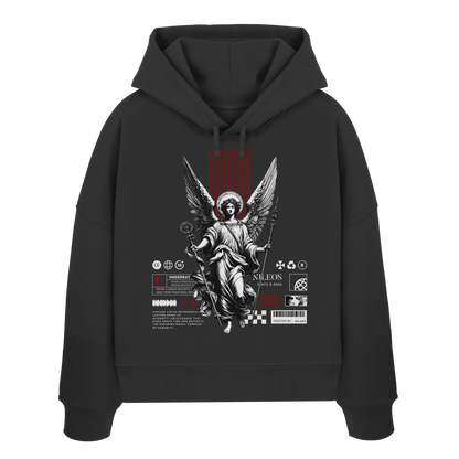 Radiant Watcher - Womens Organic Boxcut Hoodie