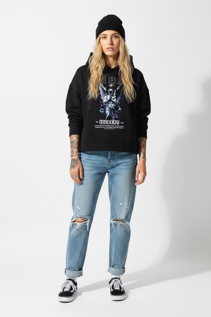 Radiant - Womens Organic Boxcut Hoodie