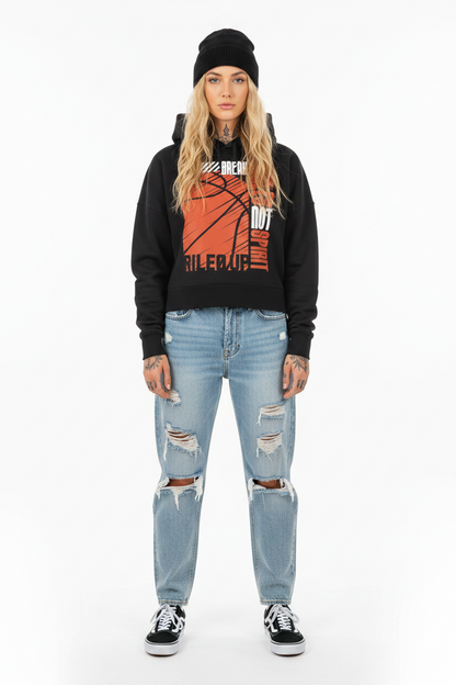 ANKLES - Womens Organic Boxcut Hoodie