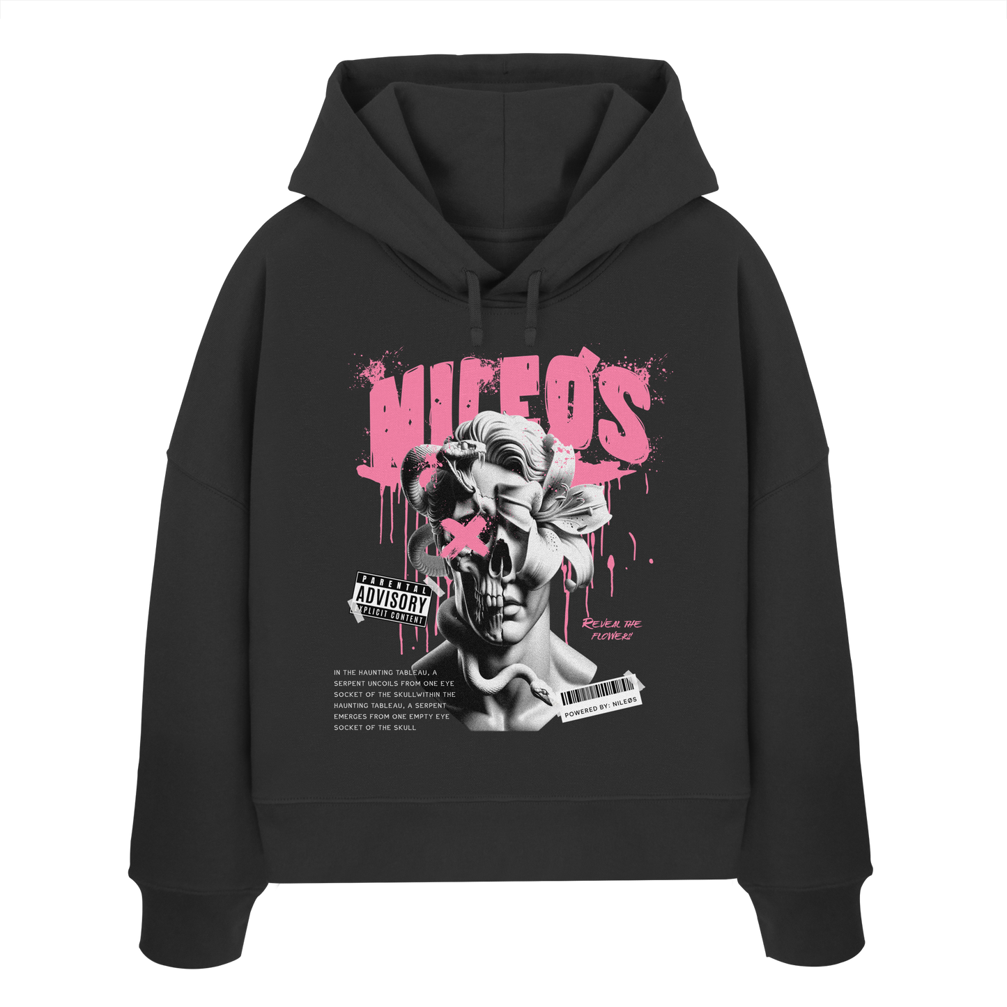 DEADBLØØM - Womens Organic Boxcut Hoodie