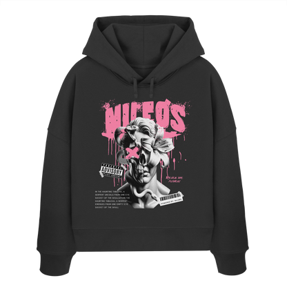 DEADBLØØM - Womens Organic Boxcut Hoodie