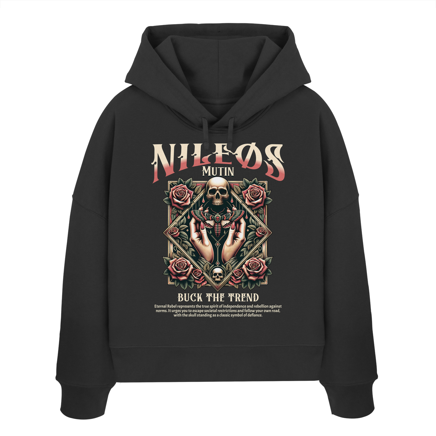 Mutin - Womens Organic Boxcut Hoodie