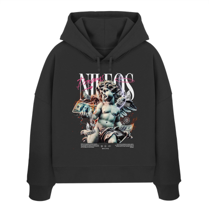DREAMS - Womens Organic Boxcut Hoodie