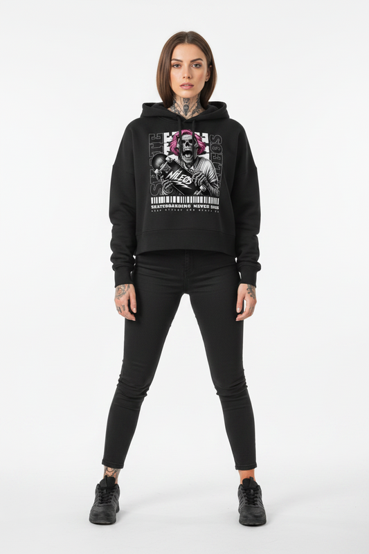 KEEP STEADY - Womens Organic Boxcut Hoodie