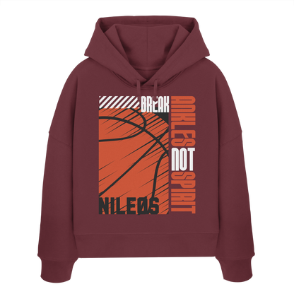 ANKLES - Womens Organic Boxcut Hoodie