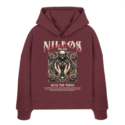 Mutin - Womens Organic Boxcut Hoodie
