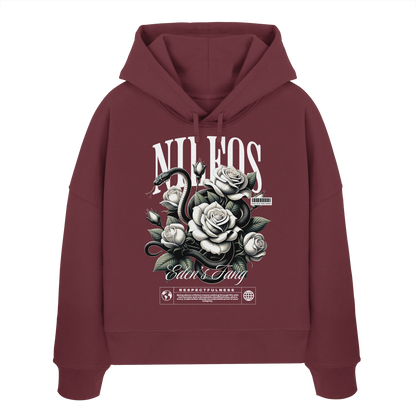 Eden’s Fang - Womens Organic Boxcut Hoodie